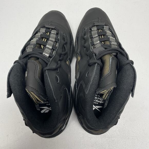 Reebok Question Mid Memory Of Black Maison Margiela GW5001 Size 9.5 High Fashion